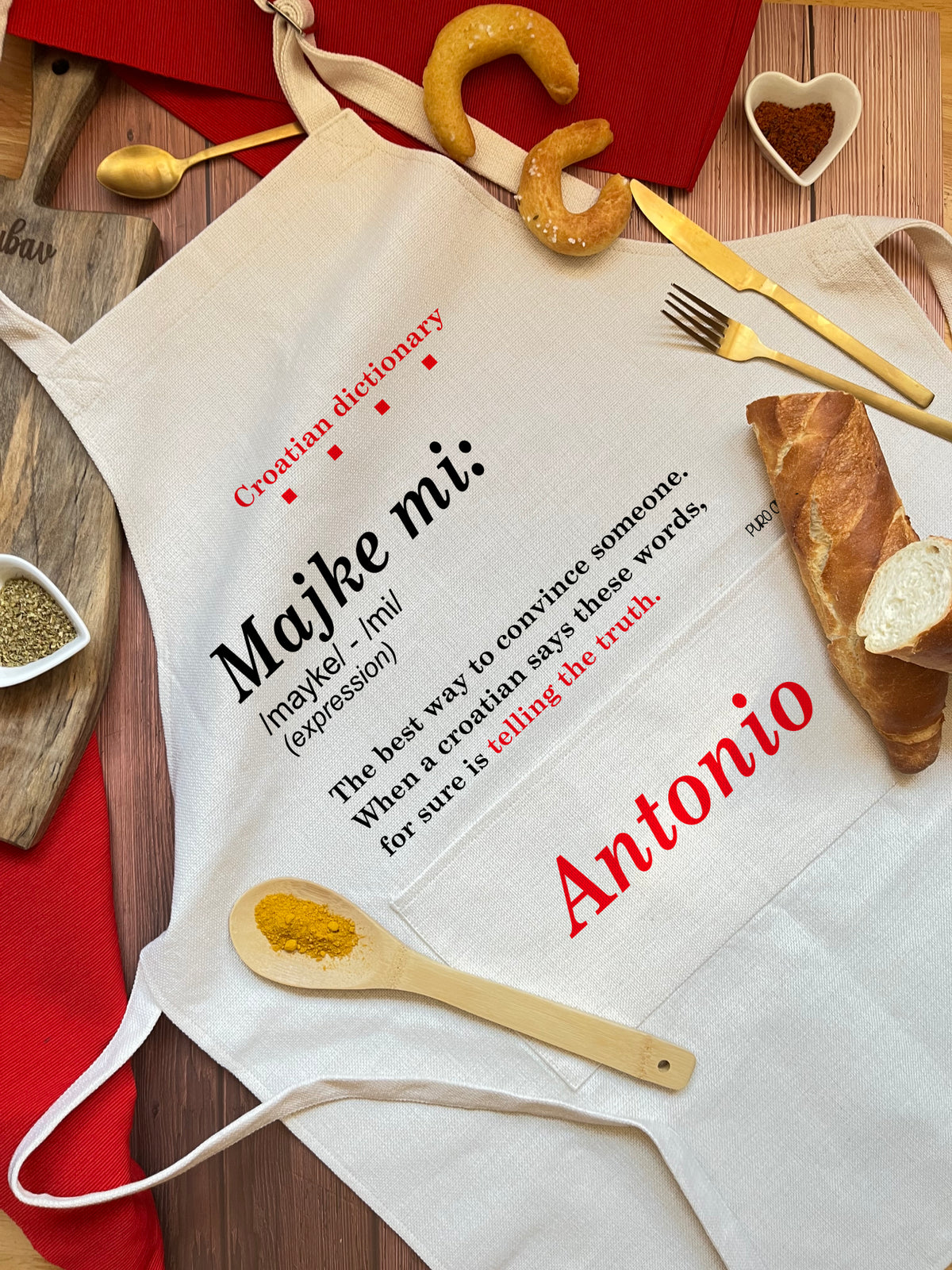 Pregača - Croatian dictionary - Majke mi