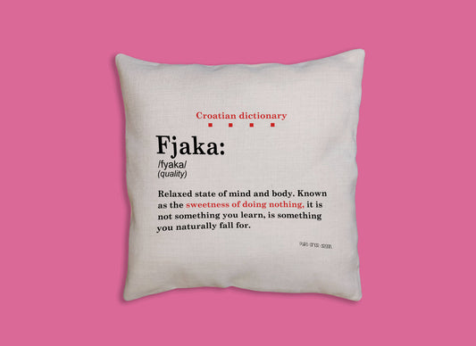 Jastučnica - Croatian dictionary - Fjaka