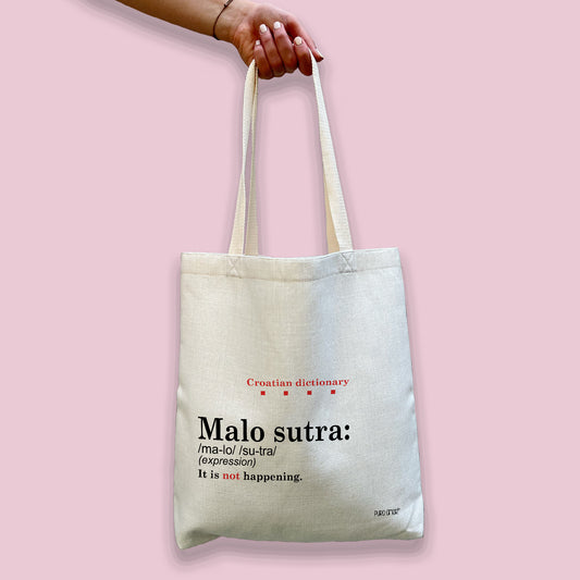 Torba - Croatian dictionary - Malo sutra