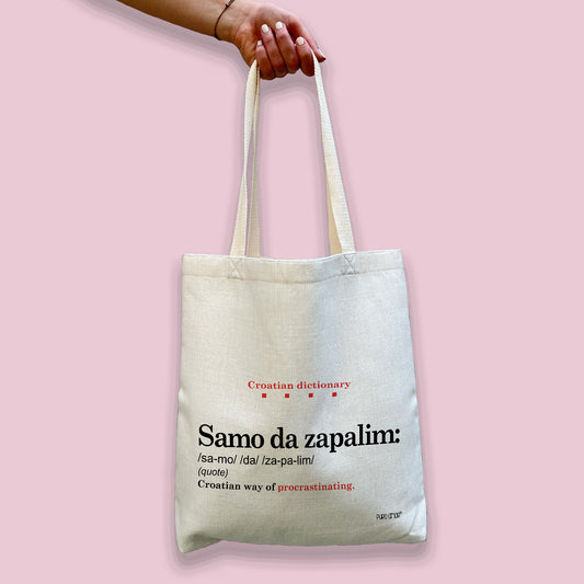Torba - Croatian dictionary - Samo da zapalim