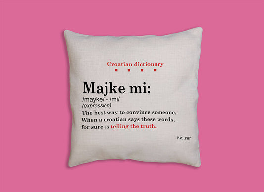 Jastučnica - Croatian dictionary - Majke mi