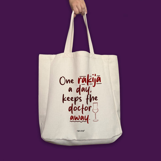 Maxi torba - One rakija a day...